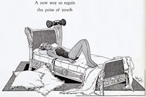 Slimming: Exercising in bed