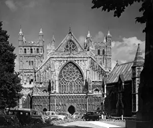 Cathedrals: EXETER CATHEDRAL 1950S