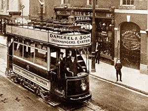 Ironmonger: An Exeter tram early 1900s