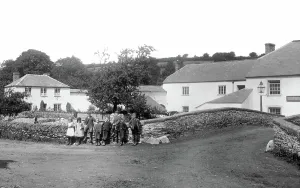 Whitewash: Exford, Children by the Bridge 1892
