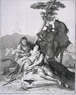 Tiepolo: Exhausted Angelique and Medoc