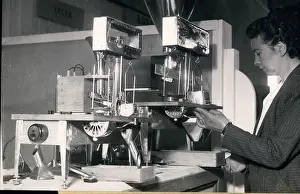 Fabrication: Exhibit and demonstration of machine, Versailles, France