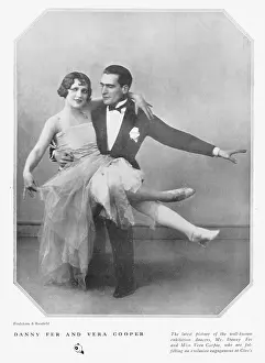 Exhibition dancers Danny Fer and Vera Copper
