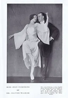 Daunou: Exhibition dancers Joan Pickering and Oliver Walker