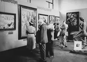 Hofgarten: Exhibition Entartete Kunst, 1937