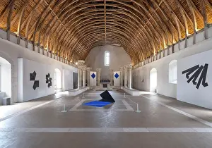 Truss: Exhibition, Farinier, Abbaye de Cluny, Cluny, Burgundy