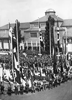 Fairground: Exhibition grounds in Munich, 1934