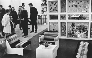 Erfurt: Exhibition of handicrafts in GDR 1969