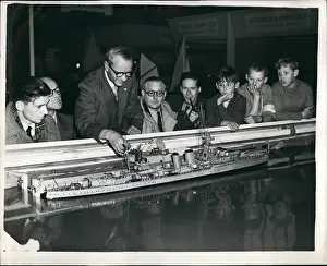 Hary: Exhibition of model ships in Westminster, London