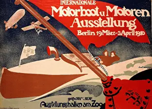 Wilhelminian: exhibitions, International motor boat and engine