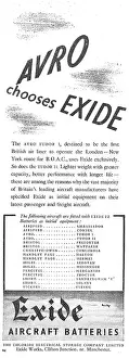 Exide: Exide Aircraft Batteries
