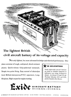 Exide: Exide Aircraft Batteries