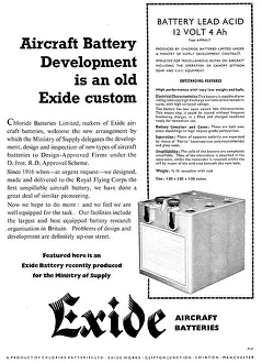 Exide: EXide Aircraft Batteries