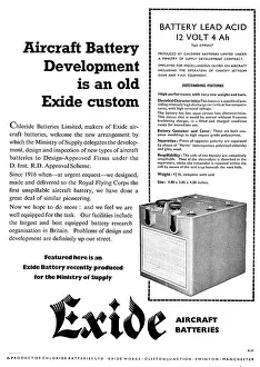 Exide: Exide Aircraft Batteries