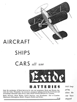 Exide: Exide Batteries For Aircraft