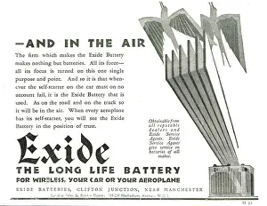 Exide: Exide Batteries On Land And In The Air