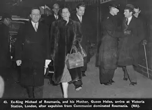 Roumanian: Exiled King Michael of Romania and Queen Helen