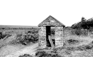 Caratacus: Exmoor, the Caratacus Stone c1960