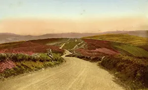 Exmoor: Exmoor from the top of Porlock Hill, Devon