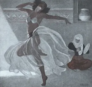 Breathless: The Exotic Dancer, by N C Wyeth