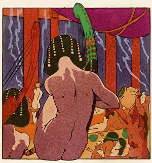 Caressing: Exotic orgy