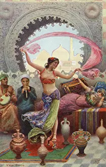 Divan: Exotic Oriental Vase Dance
