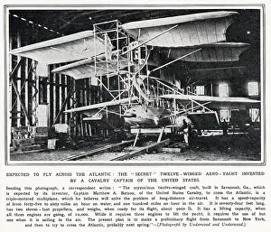 Triple: Expected to fly across the Atlantic 1913