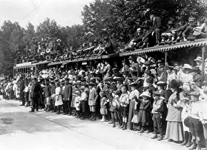 Trophies: Expecting crowd, 1914