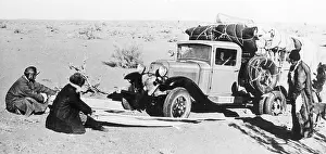 Helpers: expedition by Sven Hedin to Tibet