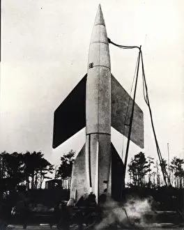 Experimental winged V2 missile