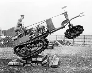 Experimenting: Experimenting with tank tracks, WW1