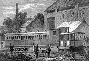 Fairlie: Experiments with Fairlie's steam carriage