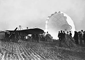 Standstill: Experiments with a parachute, 1913