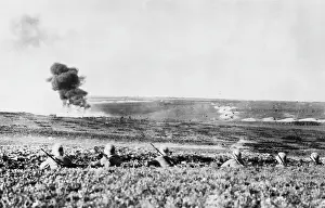 Manning: Exploding shell WWI