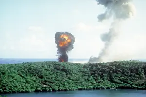 Proxy: Explosion from a direct U.S. hit on a Grenadian ?