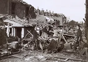 London Fire Brigade: Explosion and fire at chemical works, Mitcham, Surrey