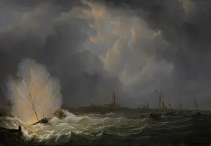 Seawall: The Explosion of Gunboat nr 2