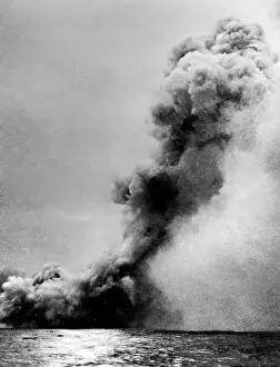 Battlecruiser: Explosion of HMS Queen Mary, 1916