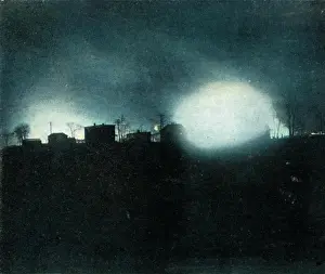 Lyndhurst: What an Explosion at a Munitions Factory looks like