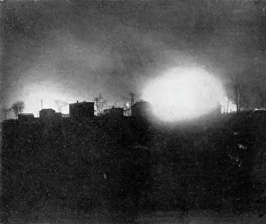 Lyndhurst: What an Explosion at a Munitions Factory looks like