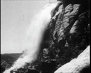Rushmore: Explosion Occurring on Rock Face at Mount Rushmore