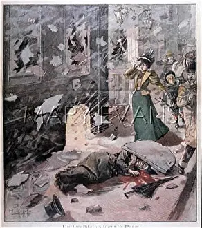 Wounding: EXPLOSION / PARIS CELLAR