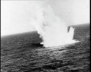 Charges: An Explosion in the Sea From Depth Charges