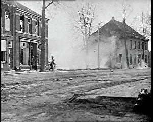 Explosions: Explosions And Fighting in the Streets Of Bastogne