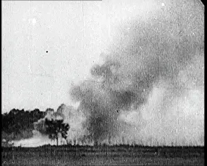 Explosions: Explosions Hitting the Ground on the Western Front