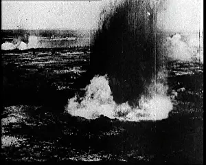 Explosions: Explosions Hitting the Ground on the Western Front