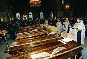 Gennady: Explosition at Kotlakovsky cemetery, 1996