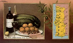 Exports: Exports and Portugal Map