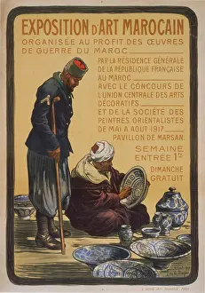 Marocain: Exposition d'art Marocain