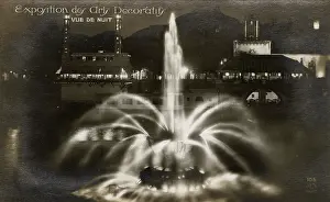 Decoratifs: Exposition des Arts Decoratifs - Paris, France - Fountain